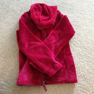 Girls red Land's End sweatshirt